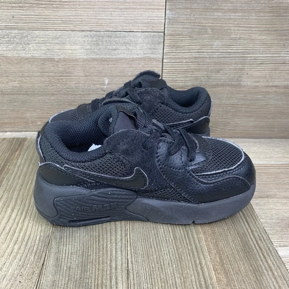 Nike Air Max Triple Black Toddler 7D Sneakers CD6893-005